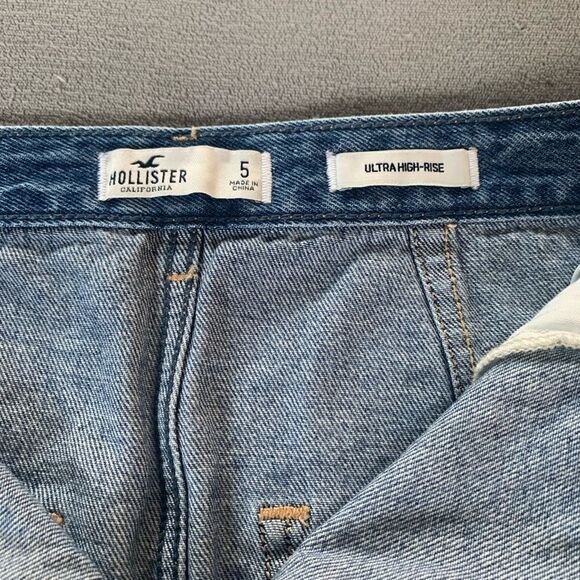 Hollister jean high rise skirt - Picture 3 of 4